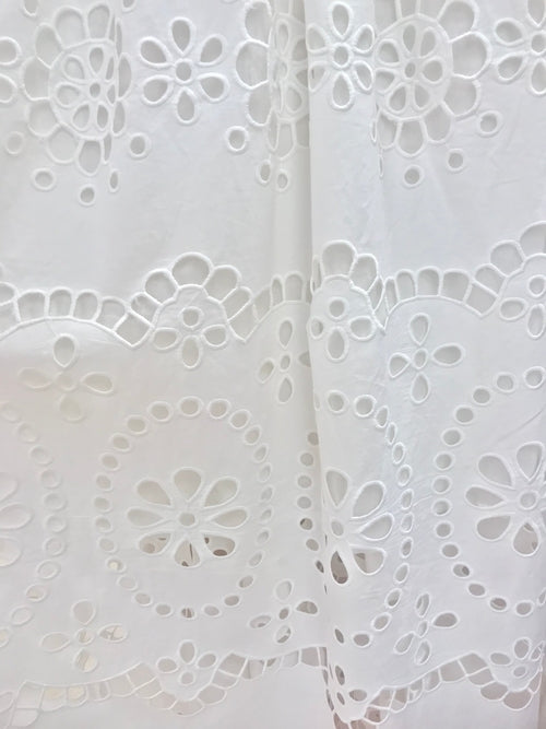 Summer Eyelet Maxi Dress