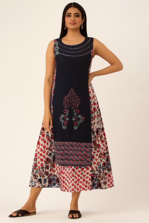 Navy Blue Dress