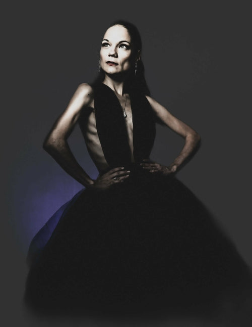 Alexa Black Tulle Gown